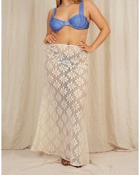 Going Somewhere - Crochet Maxi Skirt - Lyst