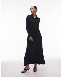 ARKET - Maxi Jersey Shirt Dress - Lyst