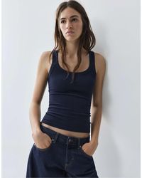 Pull&Bear - – basic-tanktop - Lyst