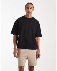 ASOS - Essentials Slim Mid Length Jersey Shorts - Lyst