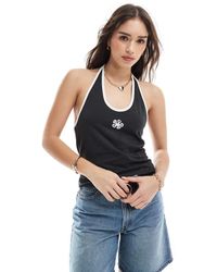Levi's - Haltertop Met Logo - Lyst