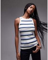 ARKET - Ribbed Jersey Tank Top - Lyst