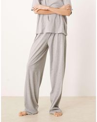 ASOS - Asos design tall – mix & match – pyjamahose aus baumwolle - Lyst