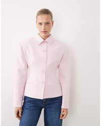 ASOS - Button Through Cinch Blazer - Lyst