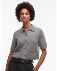 & Other Stories - Wollen Vest Jack Met Korte Mouwen En Voering - Lyst