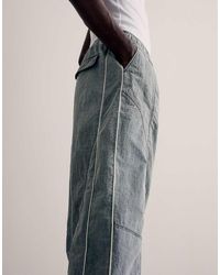 Bershka - Super Baggy Technical Trousers - Lyst