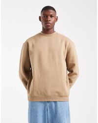 ASOS - Essentials Relaxed Fit Sweatshirt - Lyst