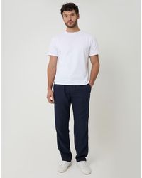Threadbare - Linen Blend Drawcord Trousers - Lyst