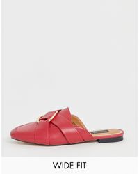 river island backless loafers