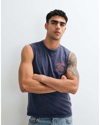 Abercrombie & Fitch - Oversized Tank Top - Lyst