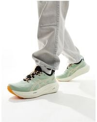 Asics - Gel-nimbus 26 tr neutral - sneakers da trail running verdi e gialle - Lyst