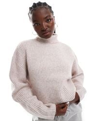 ONLY - – langärmliger rollkragenpullover - Lyst
