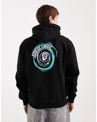 Santa Cruz - Vertigo Logo Back Graphic Hoodie - Lyst