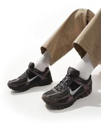 Nike - Zoom vomero 5 - baskets - marron/argent métallisé - Lyst