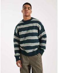 Cotton On - Box Fit Fuzzy Crew Knit - Lyst