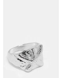 ASOS - Anillo Con Diseño De Estrella De Mar De - Lyst