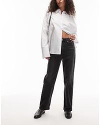 Levi's - Vaqueros Lavado De Corte Recto Y Talle Muy Alto Ribcage De - Lyst