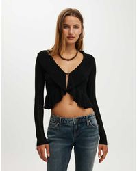 Cotton On - Ruffle Knit Cardi - Lyst