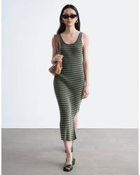 knee length dresses for ladies Boden Dress Xs / Ink Stripe