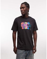 Vans - Bone Head Oversized Graphic T-shirt - Lyst