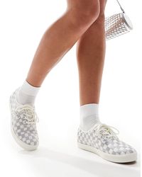 Vans - Authentic Lowpro Embroidered Sneakers - Lyst