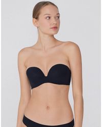 Tezenis - Padded Low-Cut Bandeau Bra - Lyst