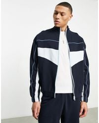 ASOS - Giacca sportiva oversize color block - Lyst