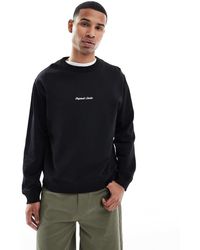 Jack & Jones - Oversize Sweat Shirt With Embroidered Logo - Lyst