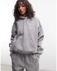 Nike - Studio Fleece Heavy Weight Oversized Hoodie - Lyst