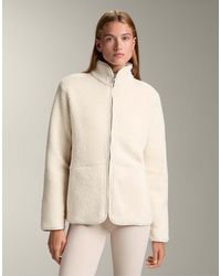Oysho - Faux-Shearling Jacket - Lyst