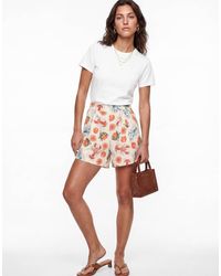 Lovedrobe - Printed High Waisted Shorts - Lyst