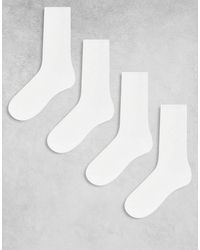 Lindex - 4-pack Sporty Chunky Rib Crew Sock - Lyst
