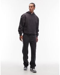 ASOS - Premium Heavy Weight Straight Leg joggers - Lyst