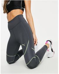 Leggings lucidi rossiPUMA in Denim di colore Rosso | Lyst