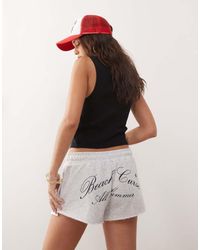 Collusion - Micro jogger Short With Beach Graphic - Lyst