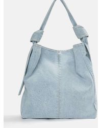Pull&Bear - – shopper-tasche aus jeansstoff - Lyst