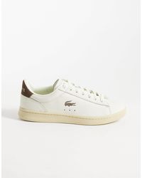 Lacoste - Carnaby set sneaker mit wildleder-details - Lyst