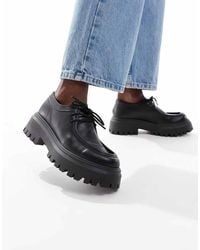 schuh - Lyrica Chunky Moc Toe Lace Up Shoes - Lyst