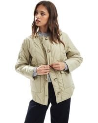 Vero Moda - Onion Quilted Short Jacket With Pockets - Lyst