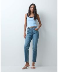 ASOS - Slim Fit Mom Jeans - Lyst