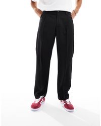 Pull&Bear - Wide Leg Tailored Trouser - Lyst