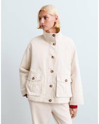 Oysho - Fellex® Aerogel Padded Canvas Jacket - Lyst