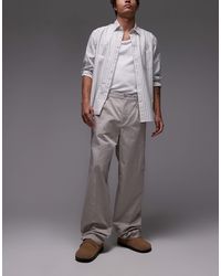 ARKET - – locker geschnittene chinohose aus baumwolle - Lyst