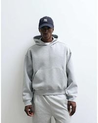 CERNUCCI - Boxy Fit Scuba-Style Fabric Oversized Hoodie - Lyst