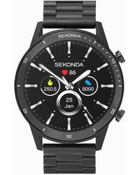 Sekonda - Active Lux 45Mm Round Smartwatch With Bracelet - Lyst