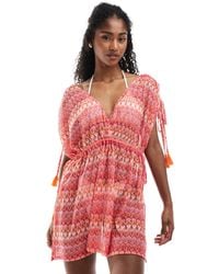 Accessorize - Accesorize – mini-strandkleid aus häkelware - Lyst