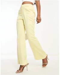 Twisted Tailor - Jacquard Flare Suit Trousers - Lyst