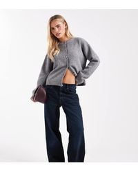 ASOS - Asos Design Petite Low Rise Baggy Jeans - Lyst
