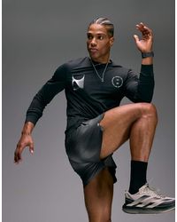 4505 - Nylon Performance Mesh Quick Dry Long Sleeve Running T-shirt With Print - Lyst