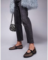 Steve Madden - Rejoice-m Mesh Ballet Flats - Lyst